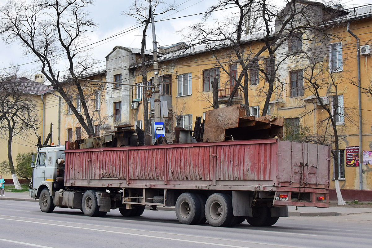 Волгоградская область, № ВХ 8129 34 — МАЗ-9397