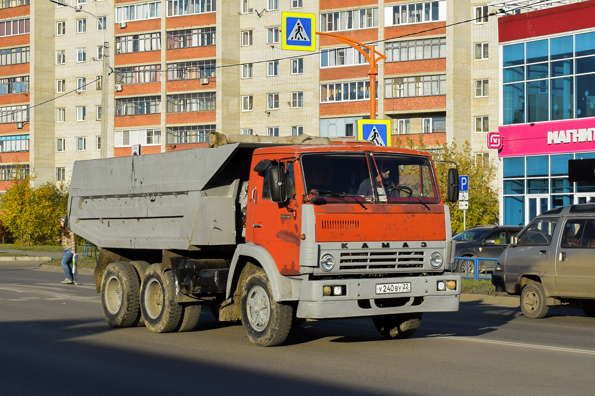 Алтайский край, № У 240 ВУ 22 — КамАЗ-5511