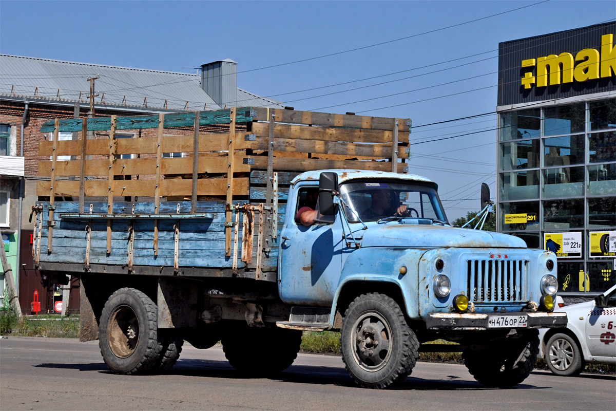 Алтайский край, № Н 476 ОР 22 — ГАЗ-52-01