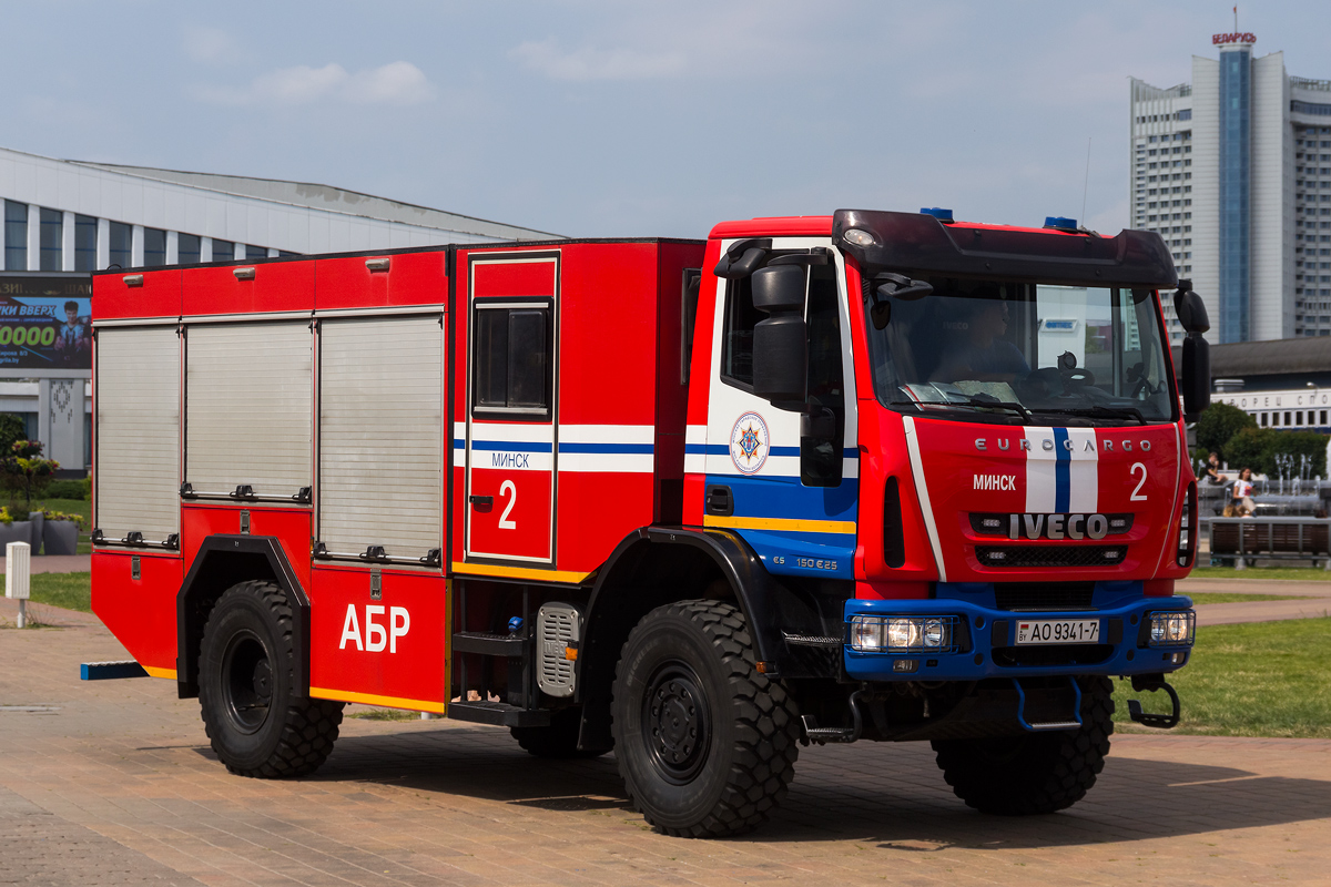 Минск, № АО 9341-7 — IVECO EuroCargo ('2008); Минск — День пожарной службы 2022