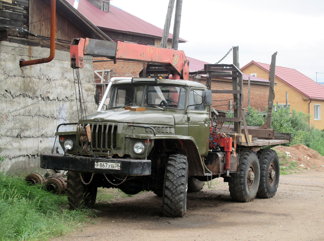 Бурятия, № Р 867 ХЕ 38 — Урал-4320 (общая модель)