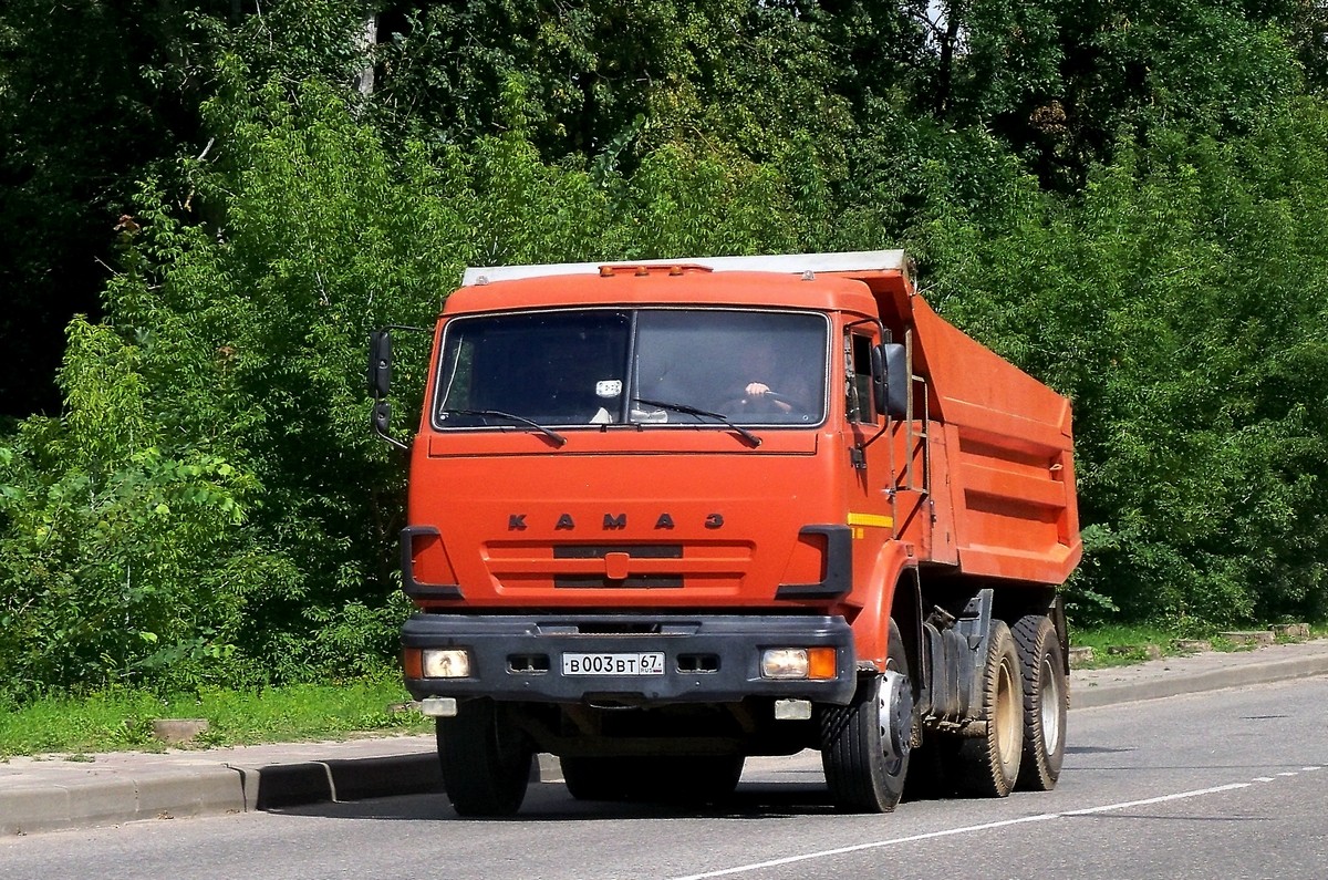 Смоленская область, № В 003 ВТ 67 — КамАЗ-55111-15 [55111R]