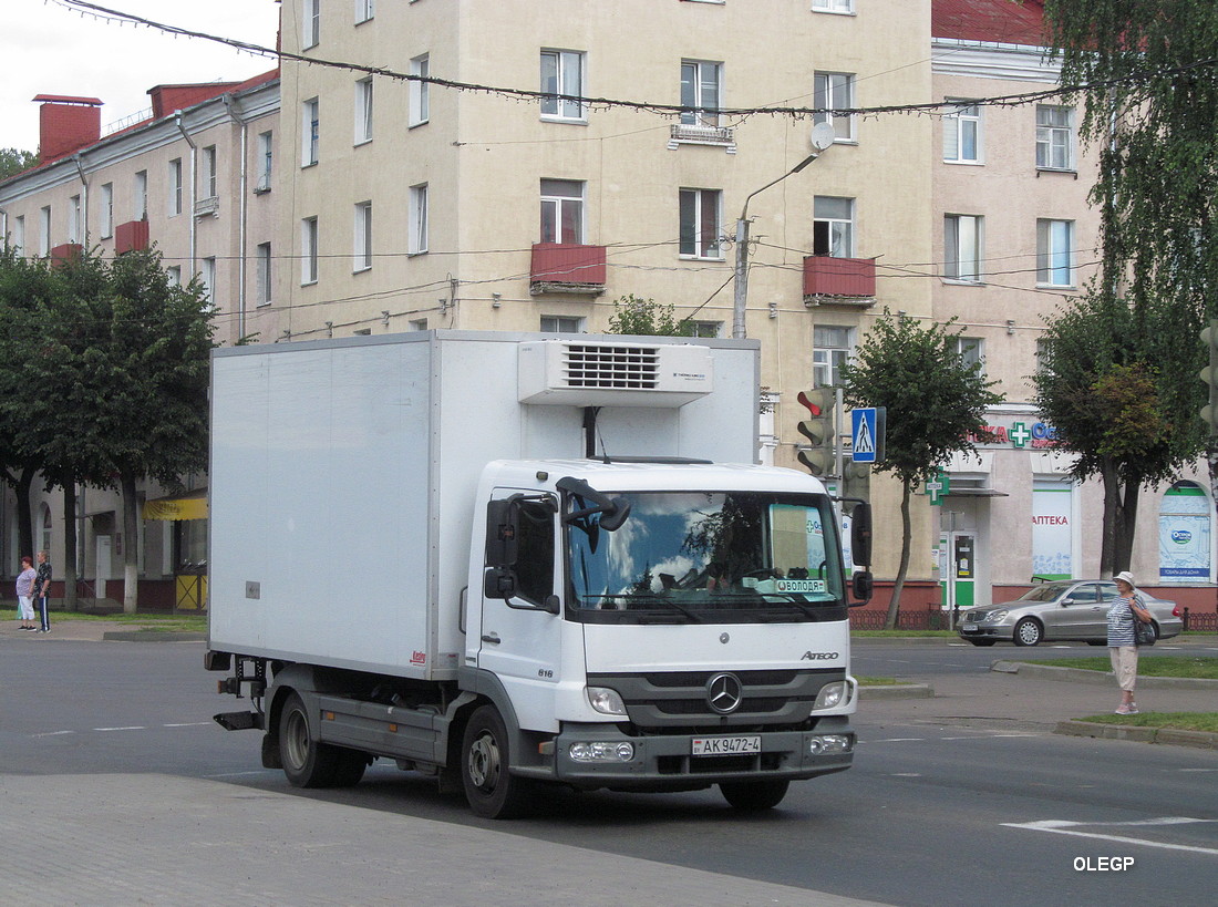 Гродненская область, № АК 9472-4 — Mercedes-Benz Atego 818