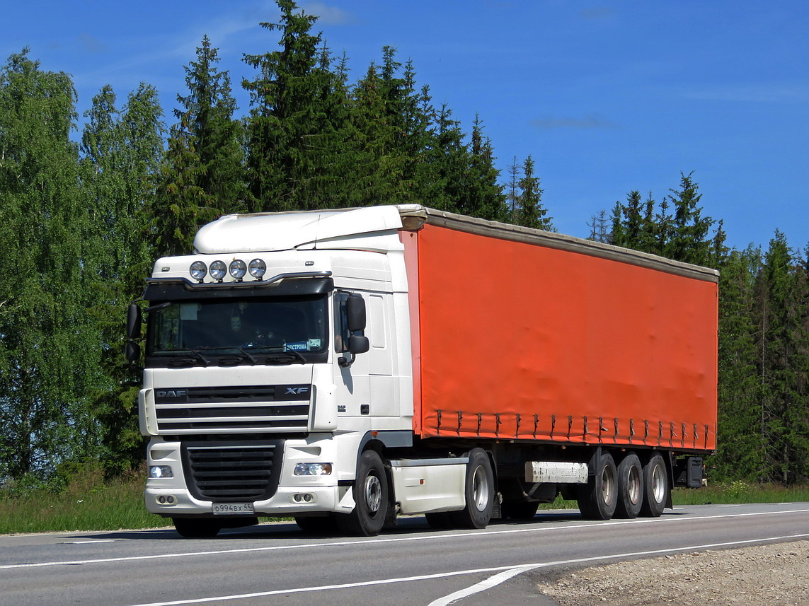 Костромская область, № О 994 ВХ 44 — DAF XF105 FT