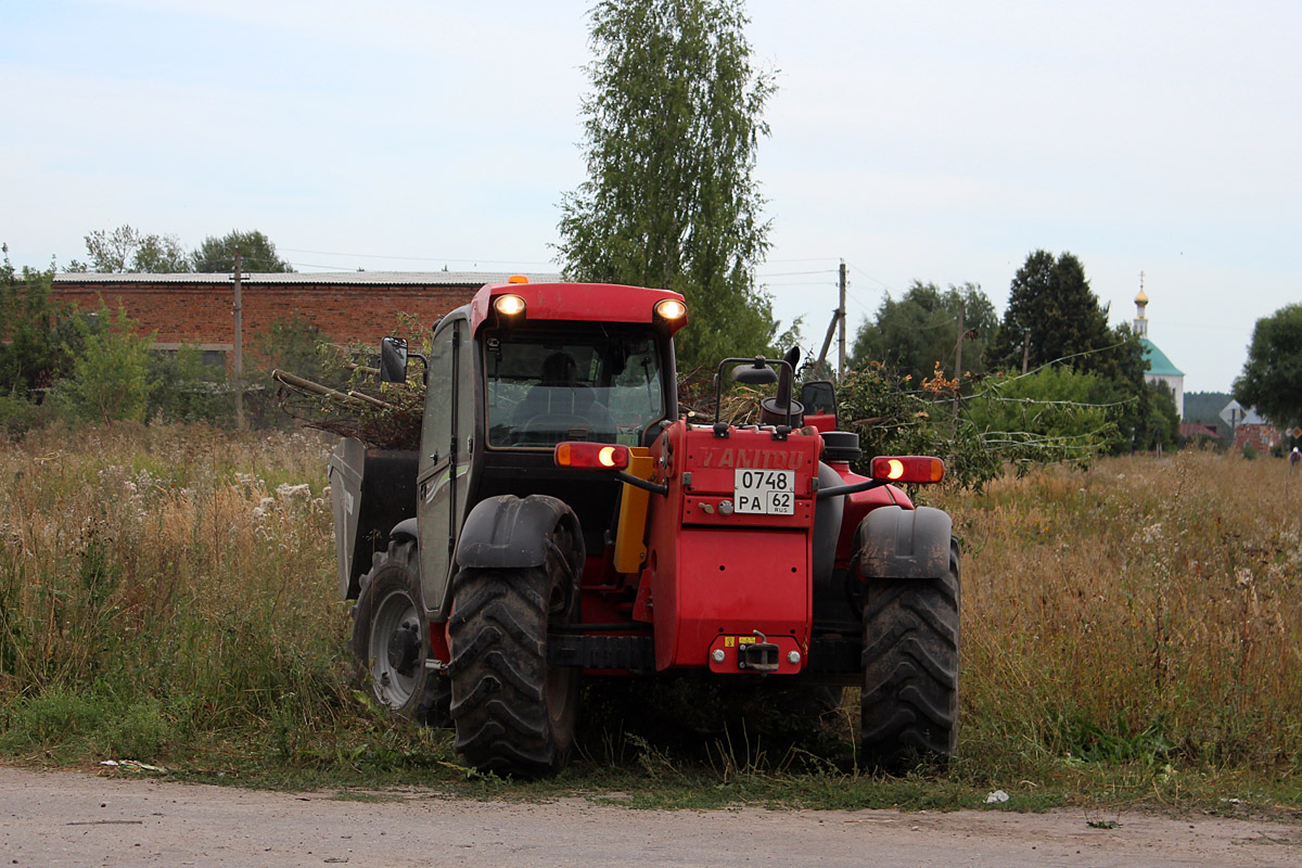 Рязанская область, № 0748 РА 62 — Manitou (общая модель)