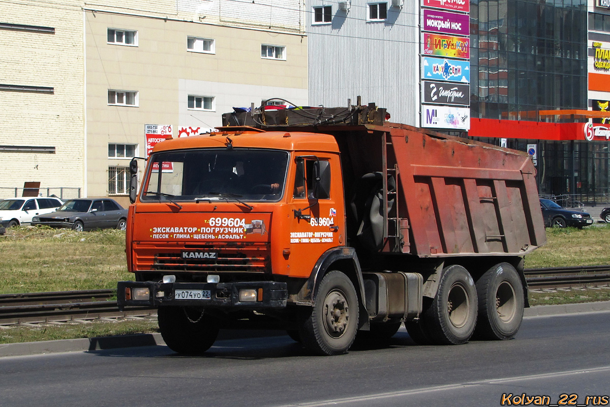 Алтайский край, № У 074 УО 22 — КамАЗ-65115-13 [65115N]