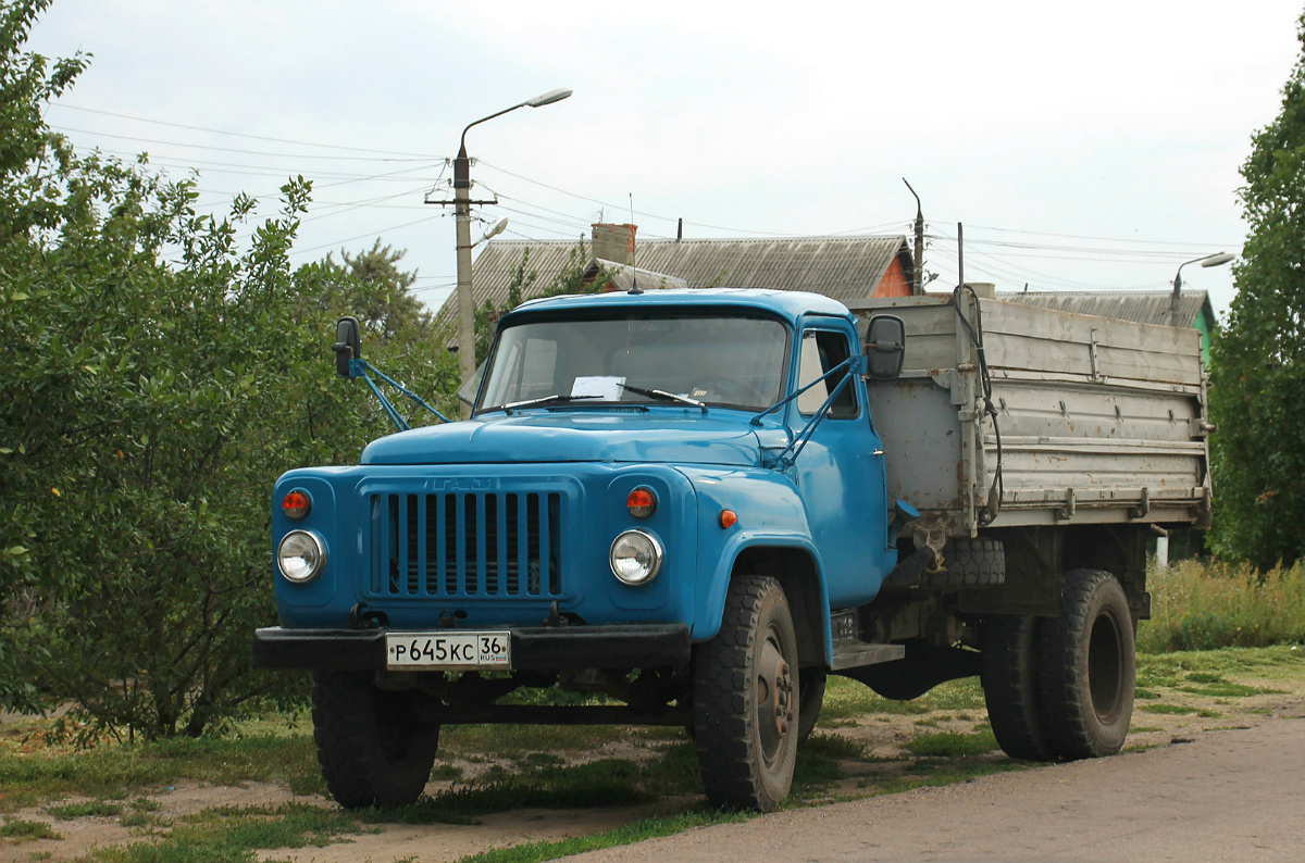 Воронежская область, № Р 645 КС 36 — ГАЗ-53-12