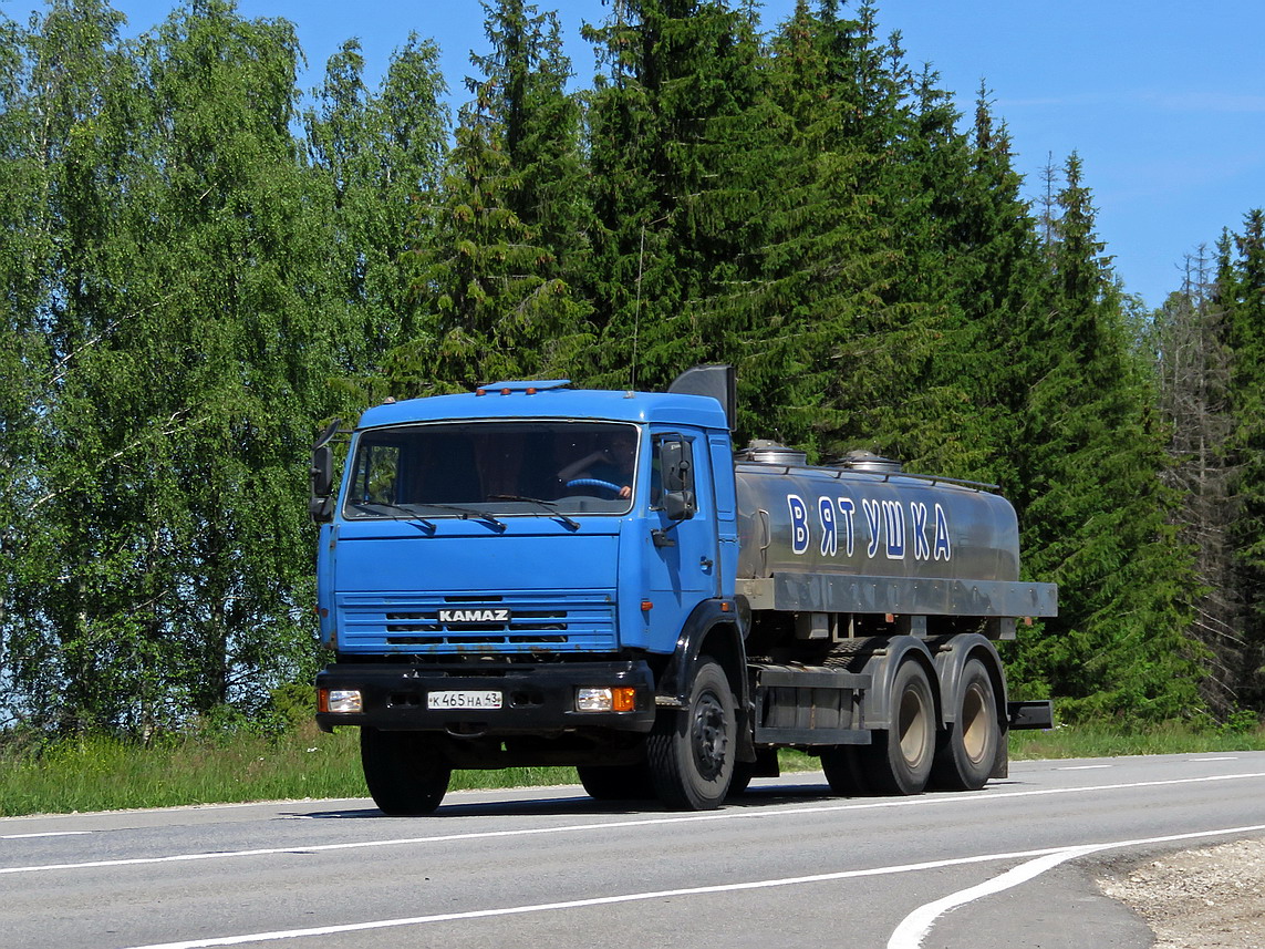 Кировская область, № К 465 НА 43 — КамАЗ-65115 (общая модель)