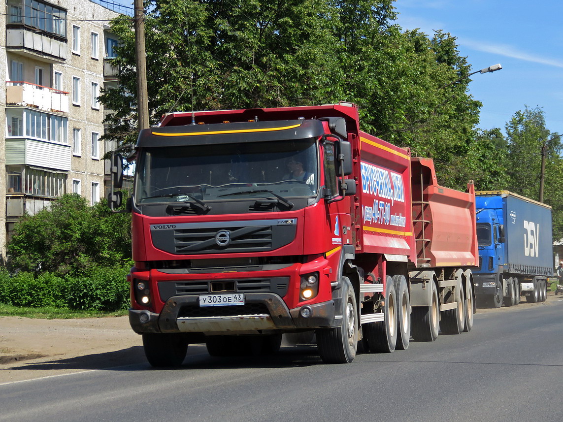 Кировская область, № У 303 ОЕ 43 — Volvo ('2010) FMX.400 [X9P]