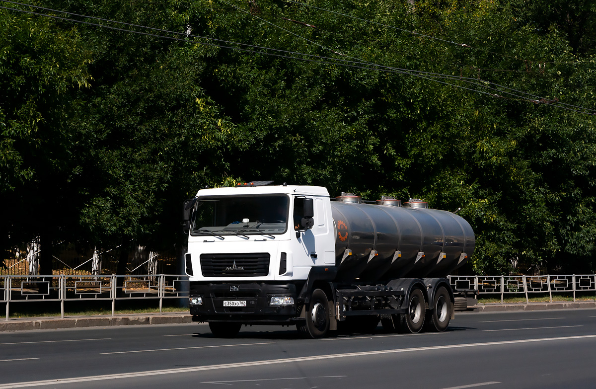 Башкортостан, № Е 350 ХО 702 — МАЗ-6312 (общая модель)