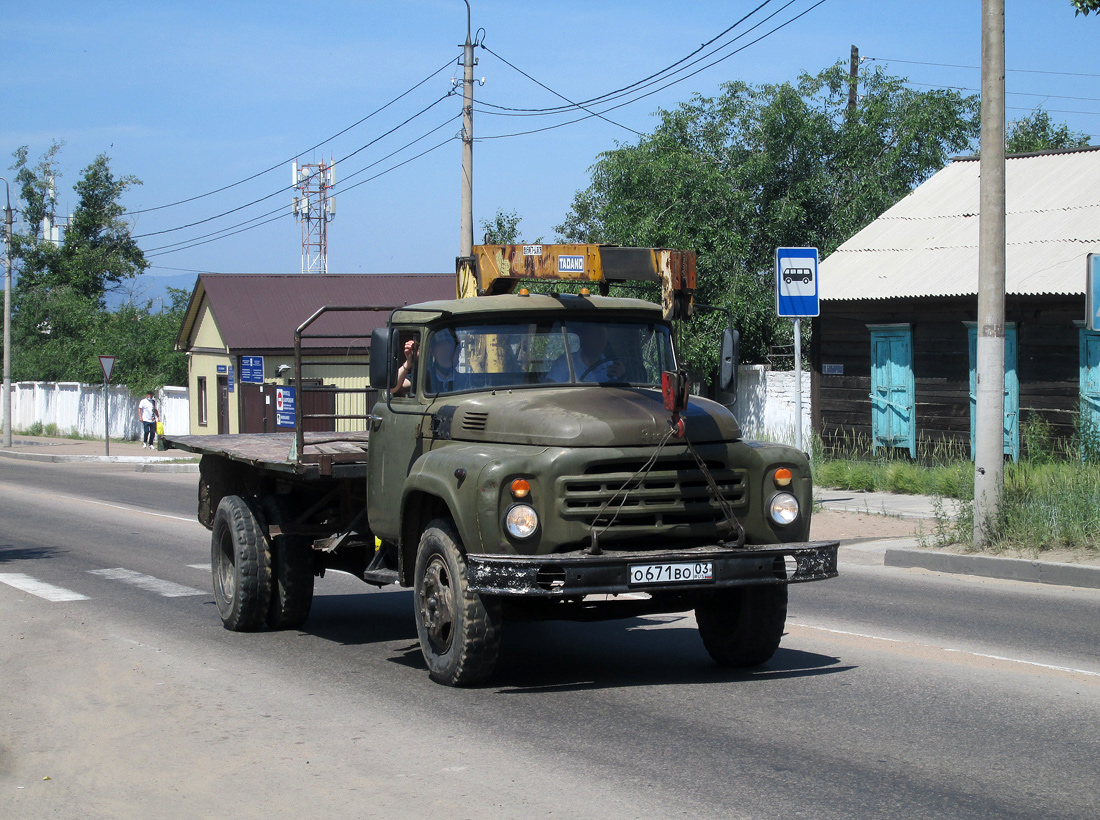 Бурятия, № О 671 ВО 03 — ЗИЛ-130 (общая модель)