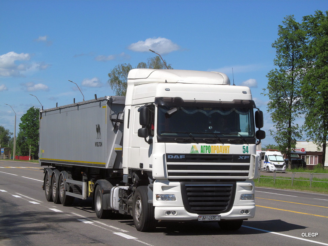 Брестская область, № АН 4975-1 — DAF XF105 FT