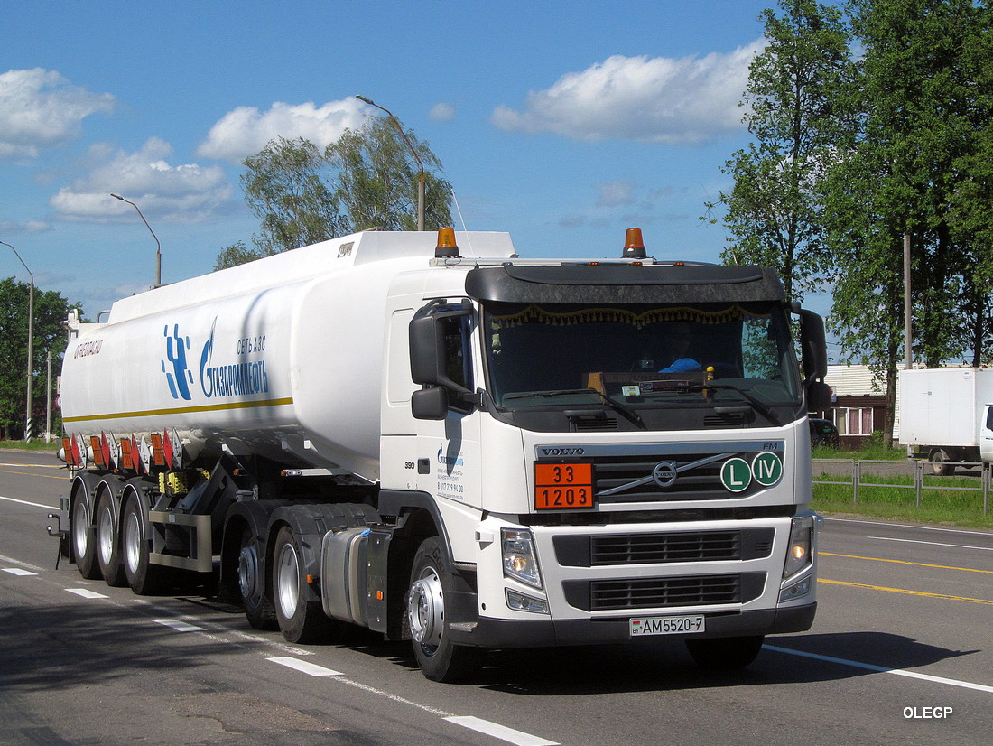 Минск, № АМ 5520-7 — Volvo ('2010) FM.380 [X9P]