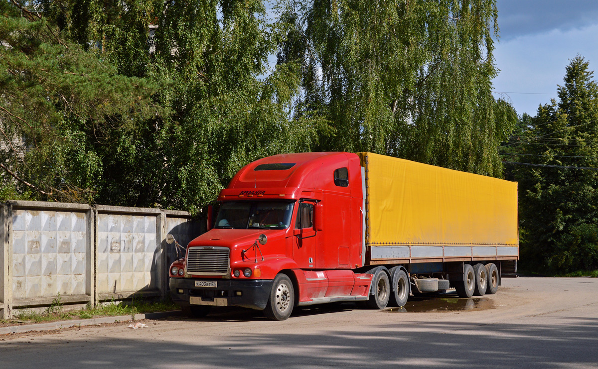 Тульская область, № К 403 ЕТ 71 — Freightliner Century Class