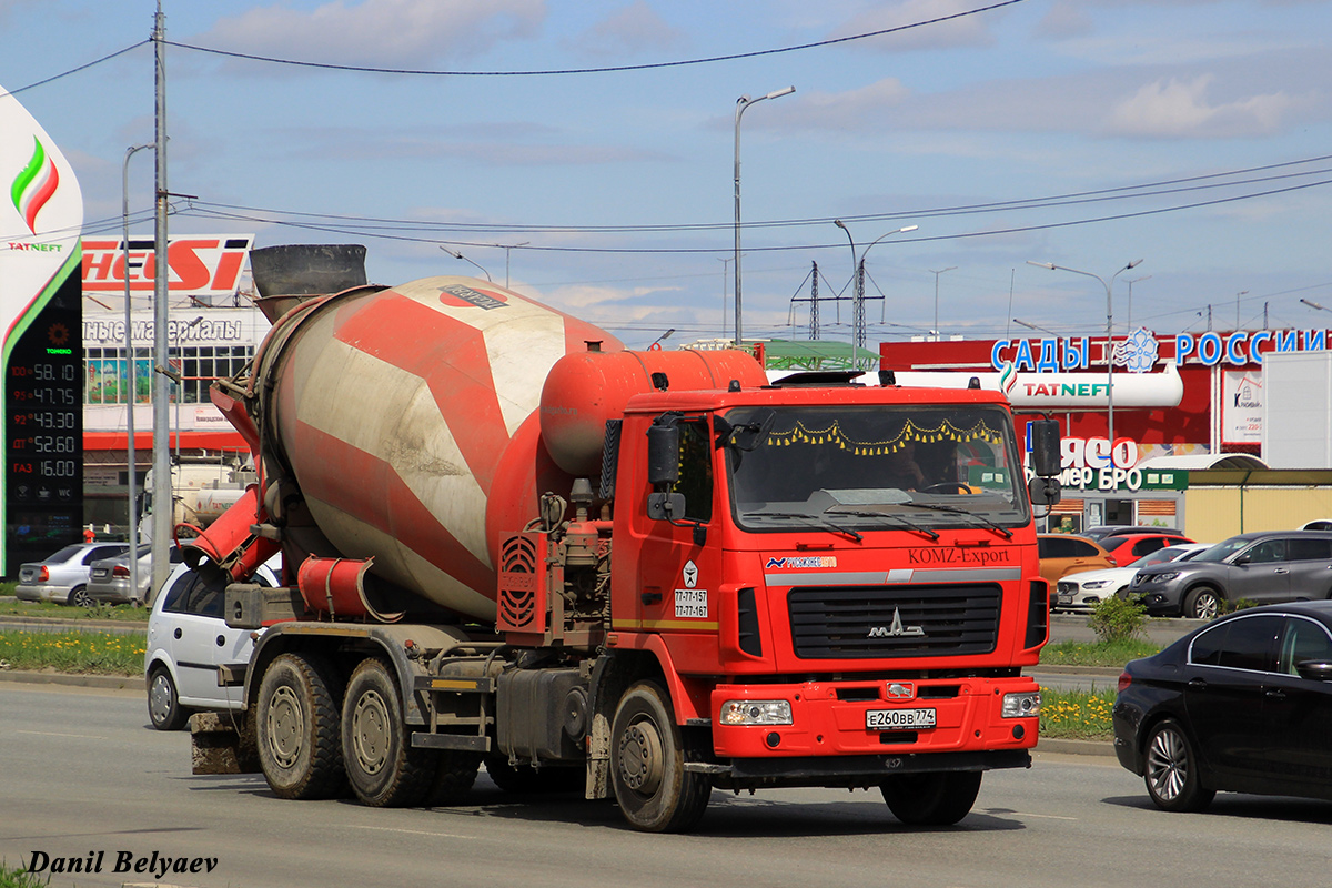 Челябинская область, № Е 260 ВВ 774 — МАЗ-631226