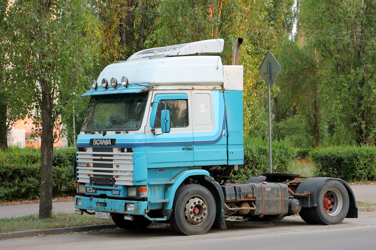 Воронежская область, № О 202 ХА 36 — Scania (II) R113M