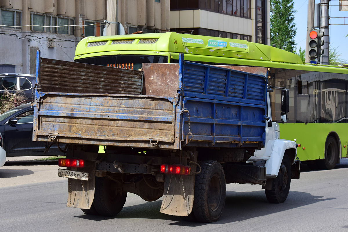 Волгоградская область, № С 193 КР 34 — ГАЗ-3309