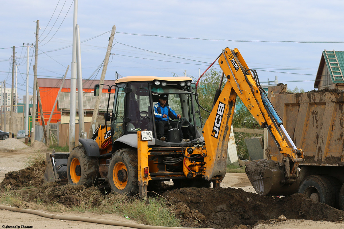 Саха (Якутия), № 7701 РК 14 — JCB 3CX