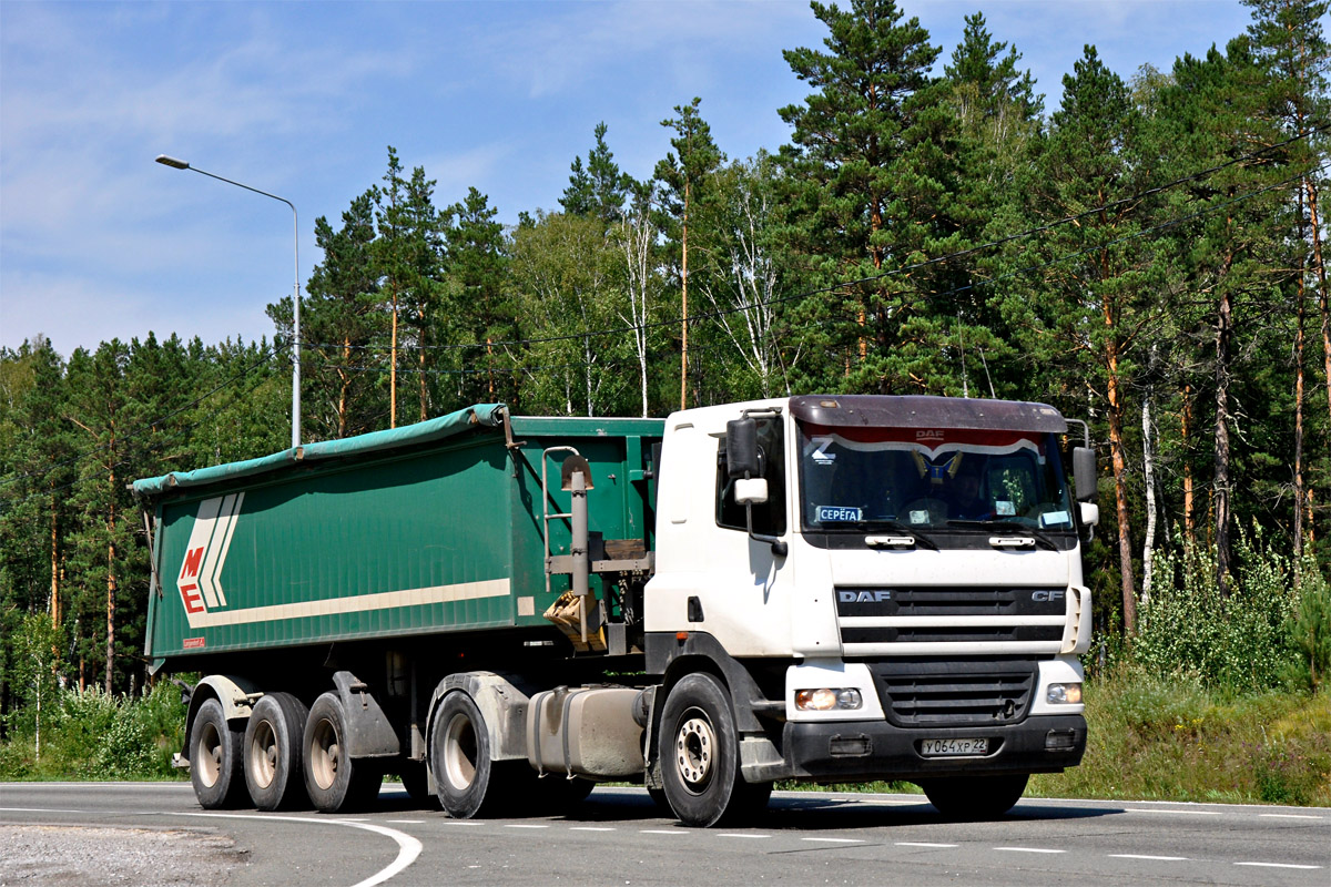 Алтайский край, № У 064 ХР 22 — DAF CF85 FT