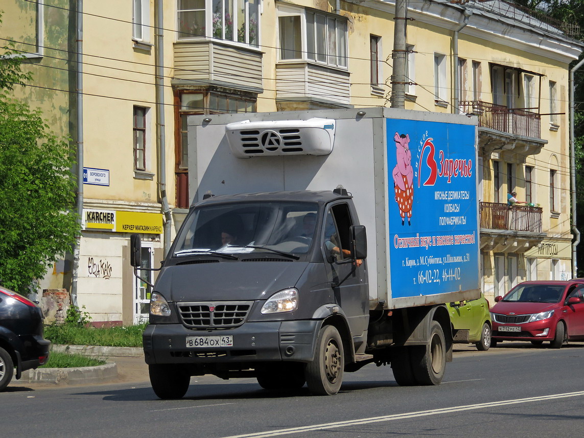 Кировская область, № В 684 ОХ 43 — ГАЗ-33106 "Валдай"