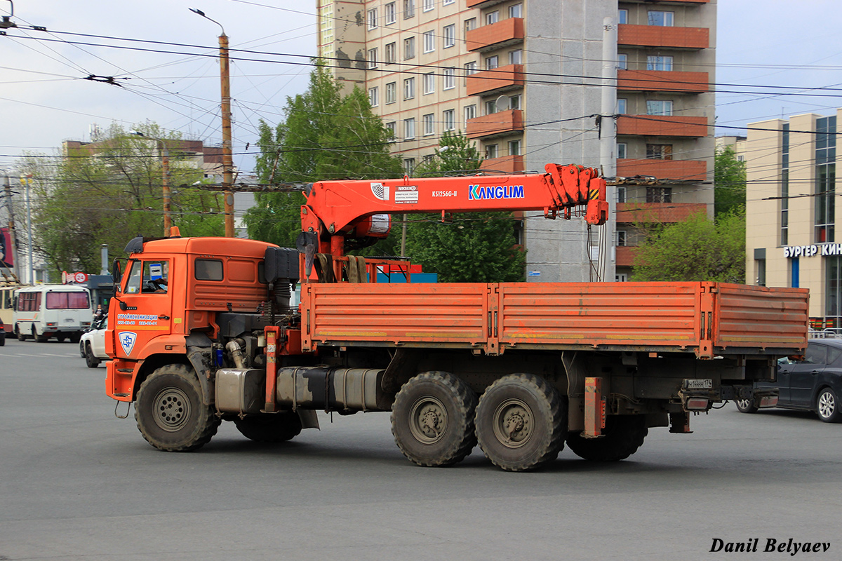 Челябинская область, № Н 144 НН 174 — КамАЗ-43118-50