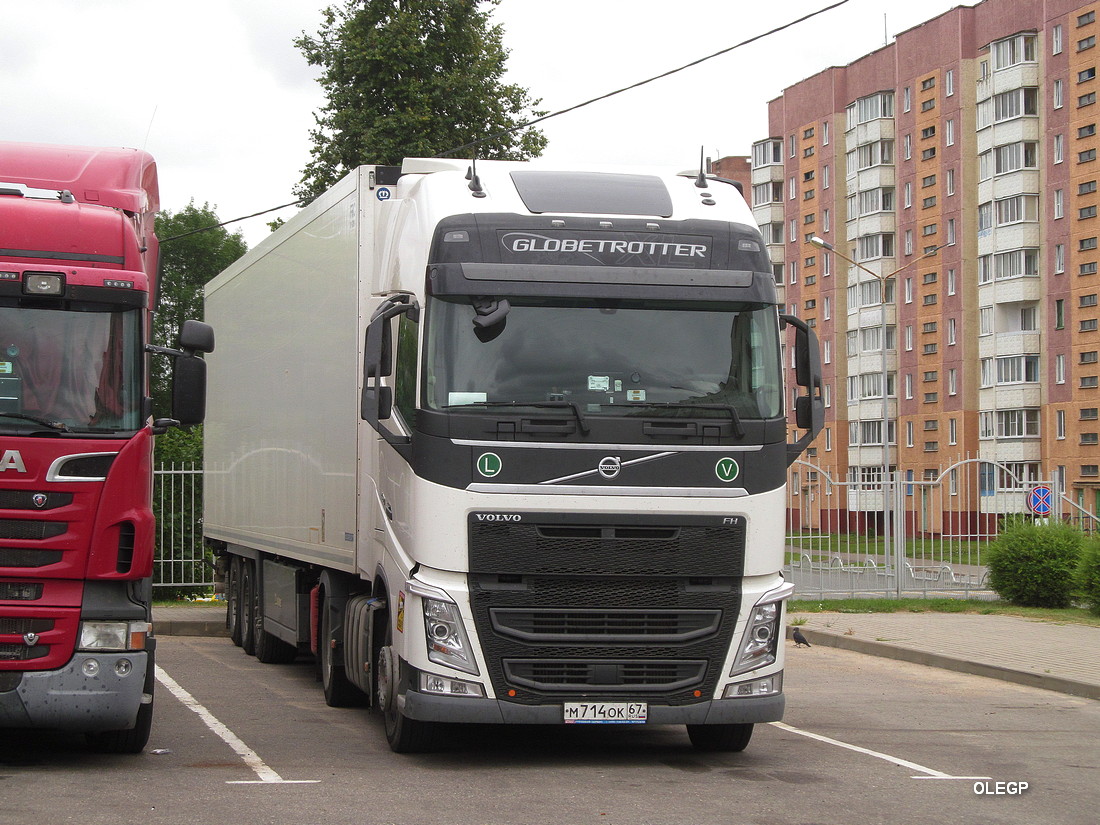 Смоленская область, № М 714 ОК 67 — Volvo ('2012) FH.460