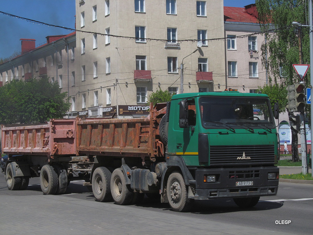 Витебская область, № АВ 9173-2 — МАЗ-6501 (общая модель)