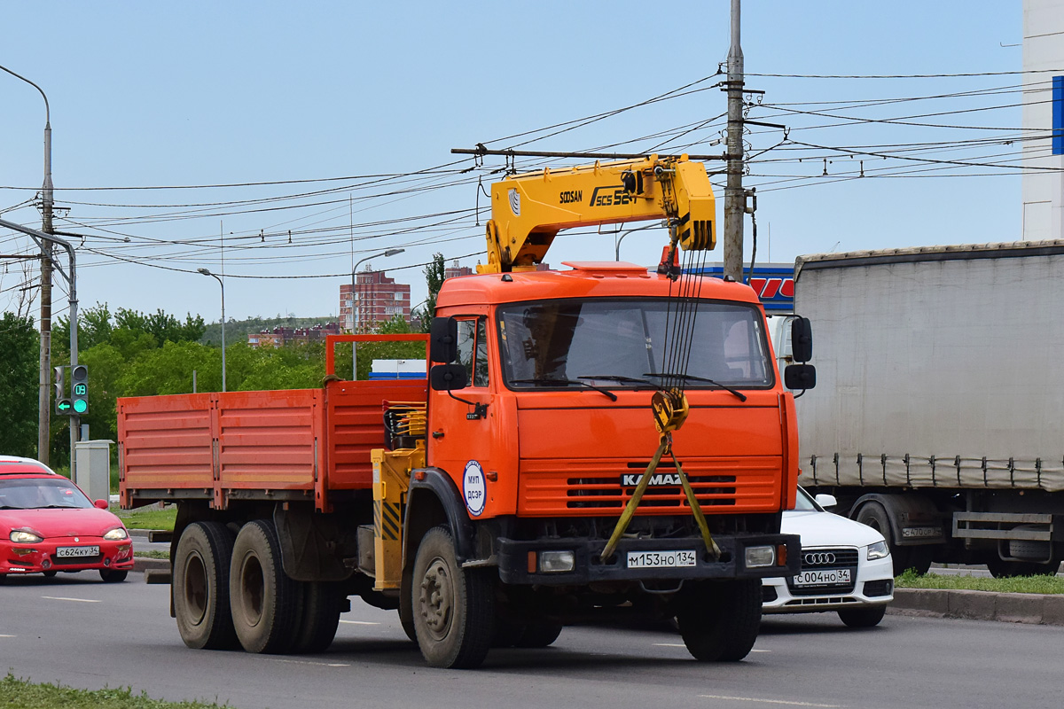 Волгоградская область, № М 153 НО 134 — КамАЗ-53229-15 [53229R]