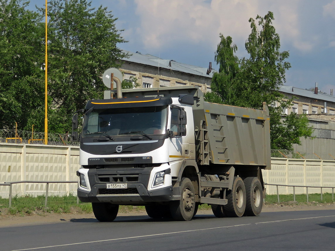 Кировская область, № В 155 РВ 43 — Volvo ('2013) FMX.420 [X9P]