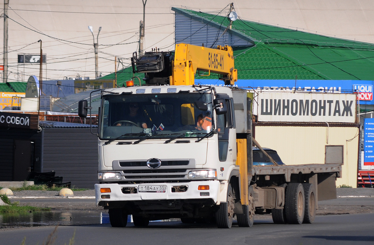 Омская область, № Т 184 АУ 55 — Hino Profia