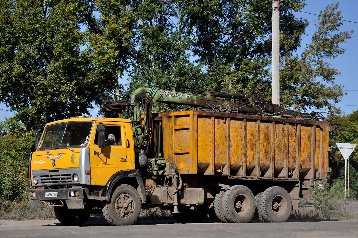 Алтайский край, № В 672 СТ 22 — КамАЗ-53212