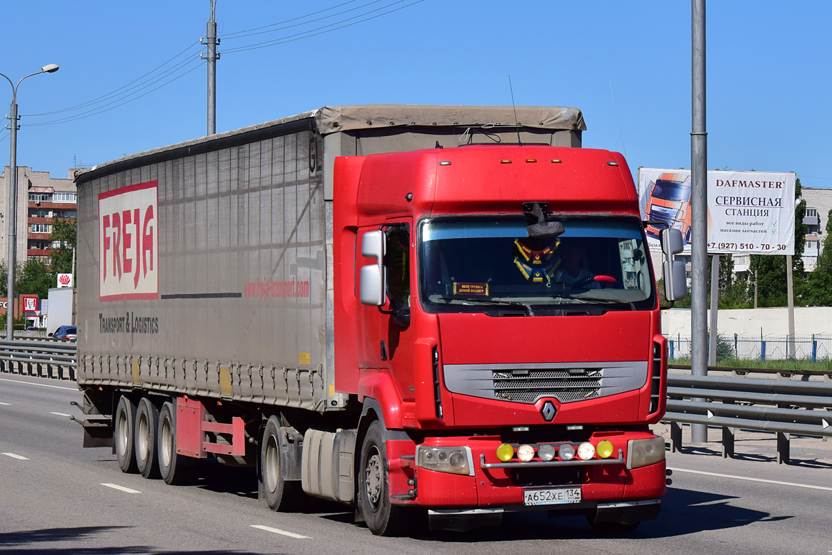 Волгоградская область, № А 652 ХЕ 134 — Renault Premium ('2006)