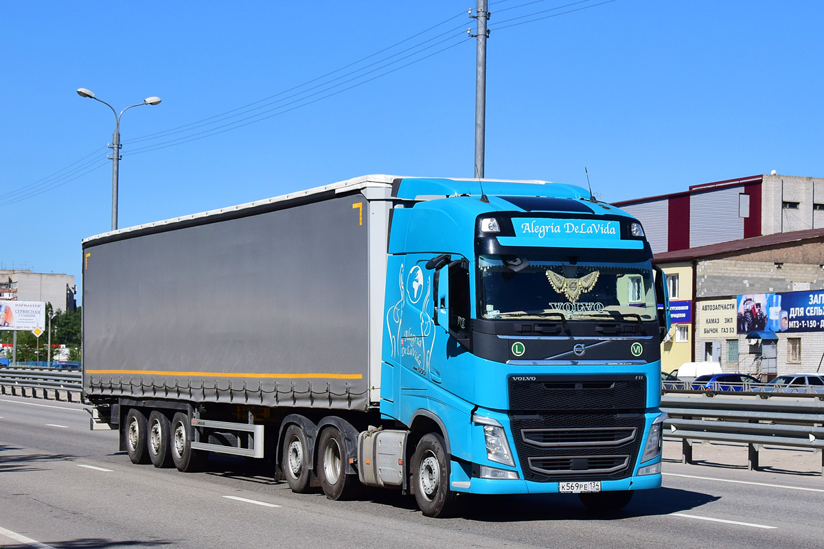 Волгоградская область, № К 569 РЕ 134 — Volvo ('2012) FH.500