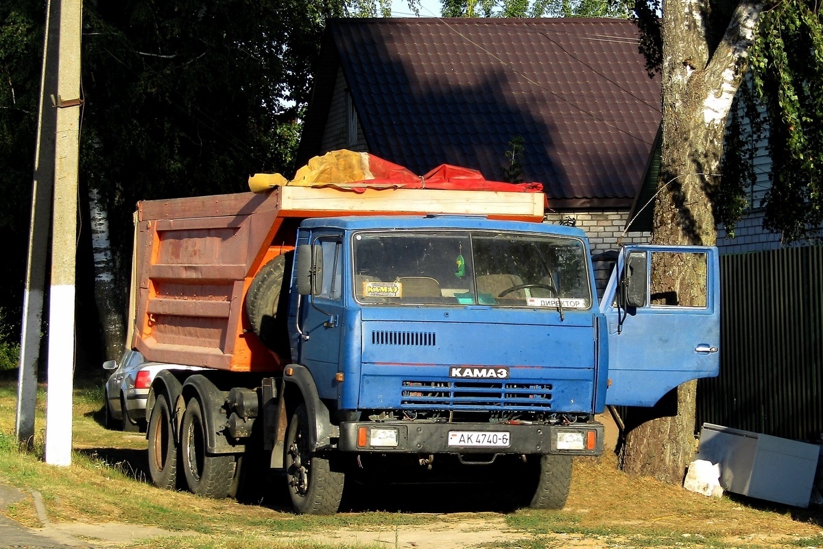 Могилёвская область, № АК 4740-6 — КамАЗ-55111 (общая модель)