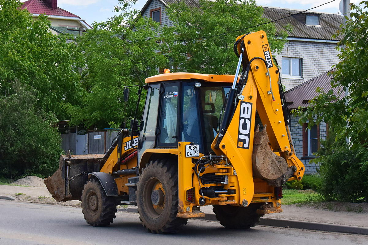 Волгоградская область, № 9089 ЕА 34 — JCB 3CX