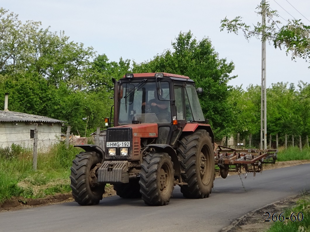 Венгрия, № HMG-192 — Беларус-892