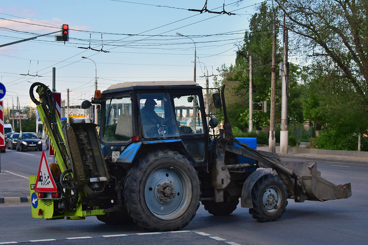 Волгоградская область, № 7240 ВЕ 34 — Беларус-82.1