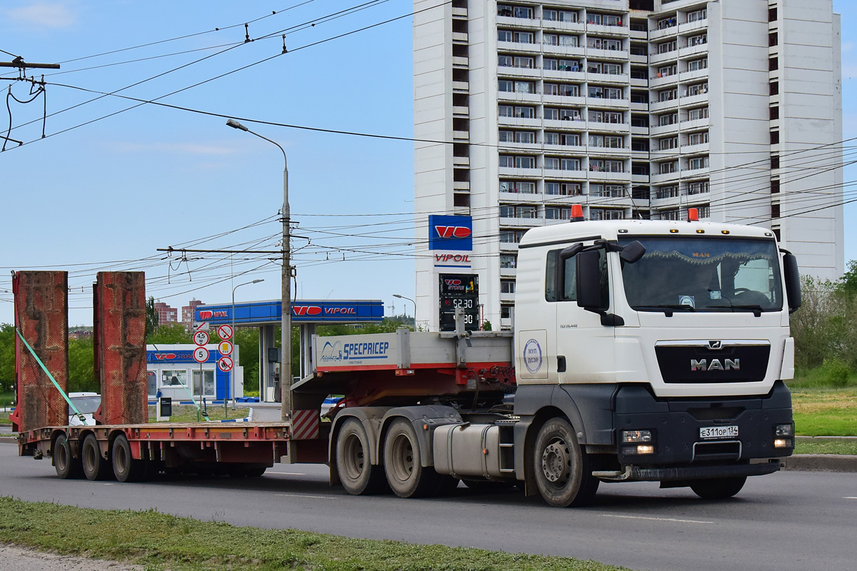 Волгоградская область, № Е 311 ОР 134 — MAN TGX ('2007) 28.440