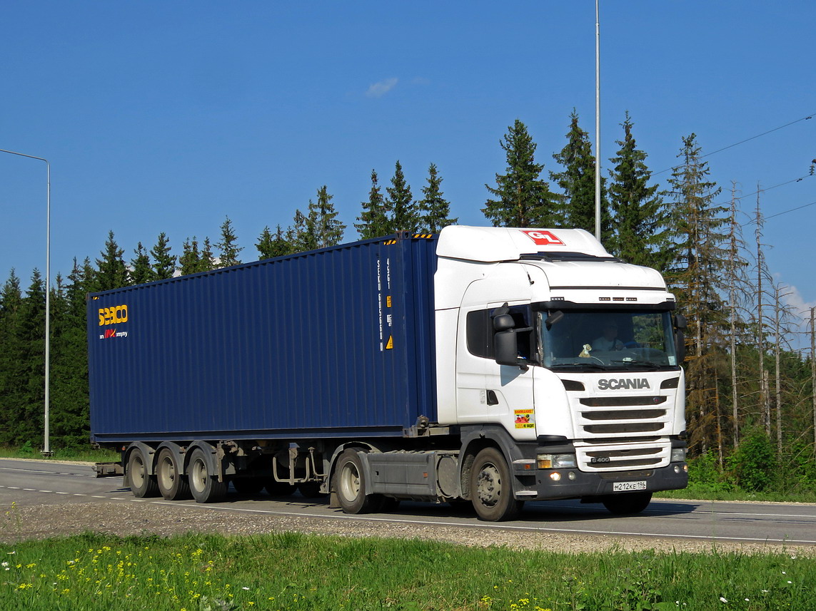 Свердловская область, № М 212 КЕ 196 — Scania ('2013) G400