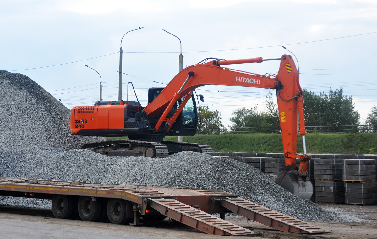 Омская область, № 9530 АА 55 — Hitachi ZX240 (общая модель)