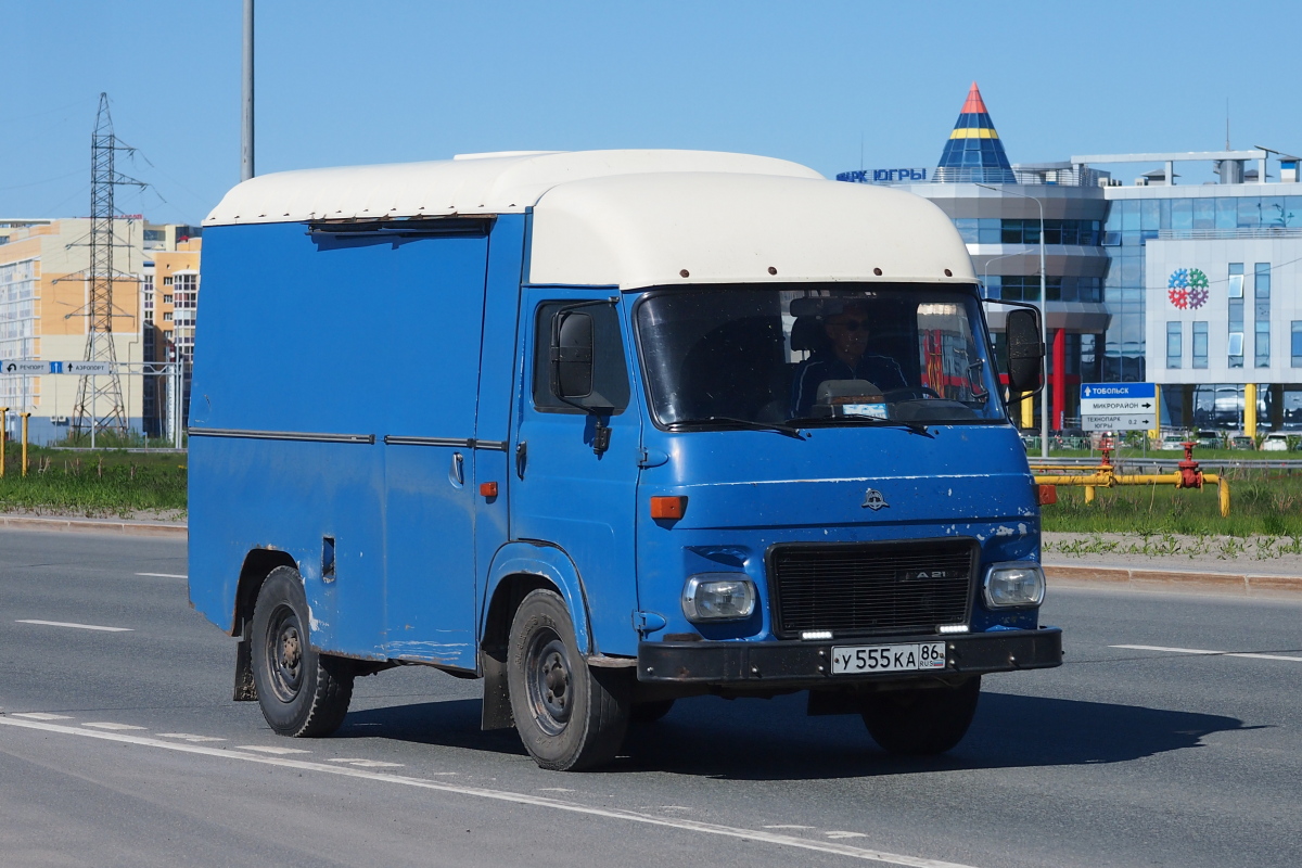 Ханты-Мансийский автоном.округ, № У 555 КА 86 — Avia A21F