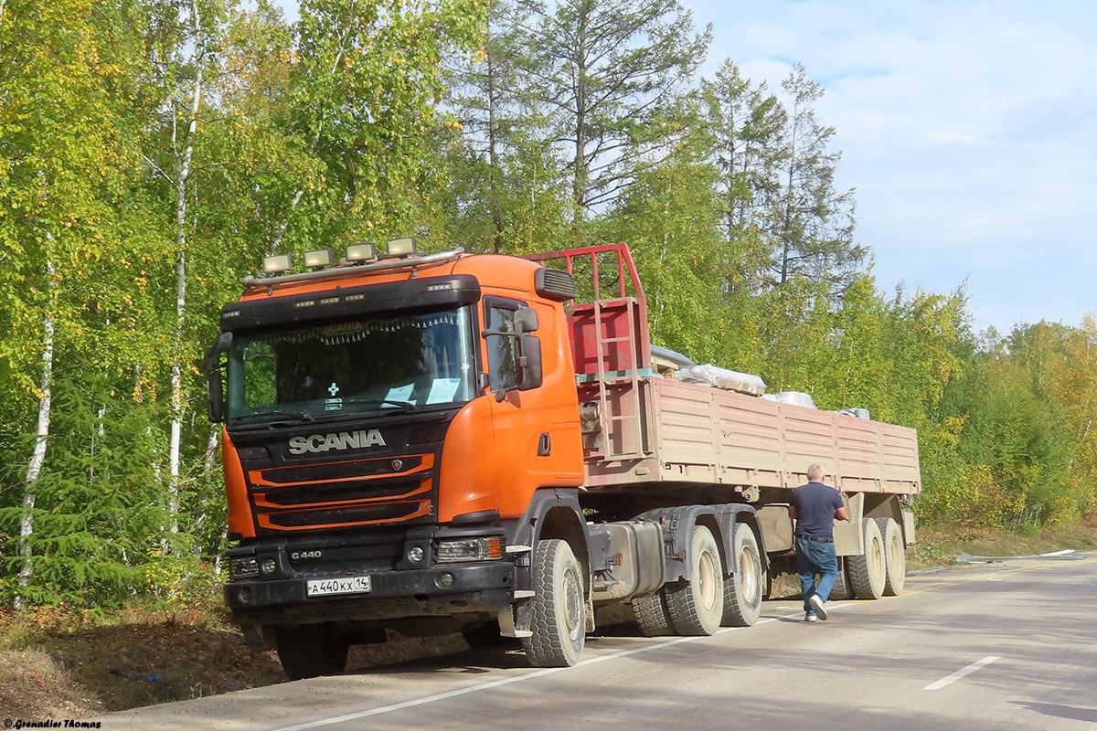 Саха (Якутия), № А 440 КХ 14 — Scania ('2013) G440