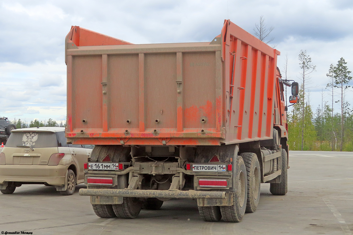 Саха (Якутия), № Е 161 ММ 14 — КамАЗ-6520-53
