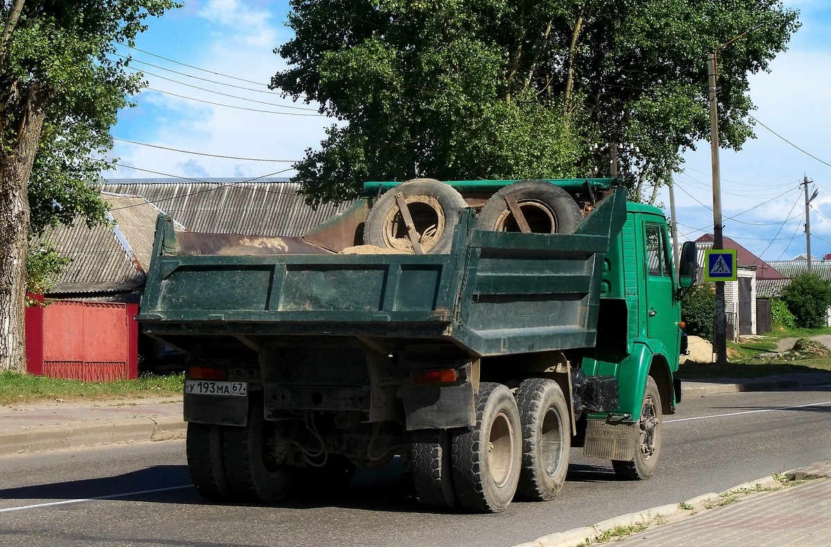 Смоленская область, № У 193 МА 67 — КамАЗ-5410