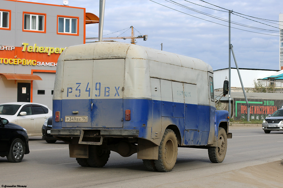 Саха (Якутия), № Р 349 ВХ 14 — ГАЗ-53-12