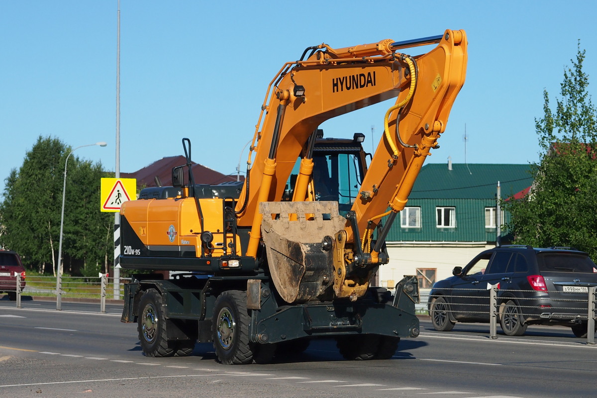 Ханты-Мансийский автоном.округ, № 7080 УМ 86 — Hyundai R210W-9S