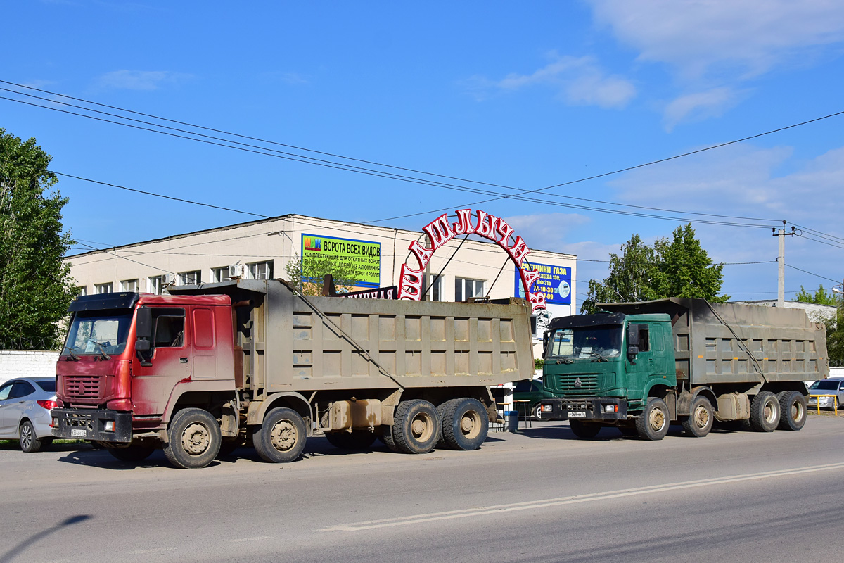 Волгоградская область, № К 334 АК 134 — Howo HW ZZ3317; Волгоградская область, № Р 069 ММ 34 — Howo HW ZZ3407