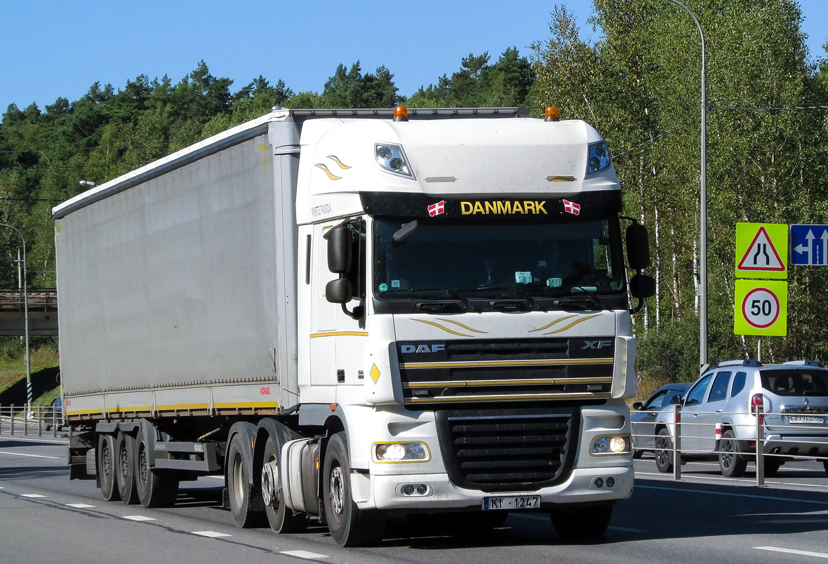 Латвия, № KI-1247 — DAF XF105 FT