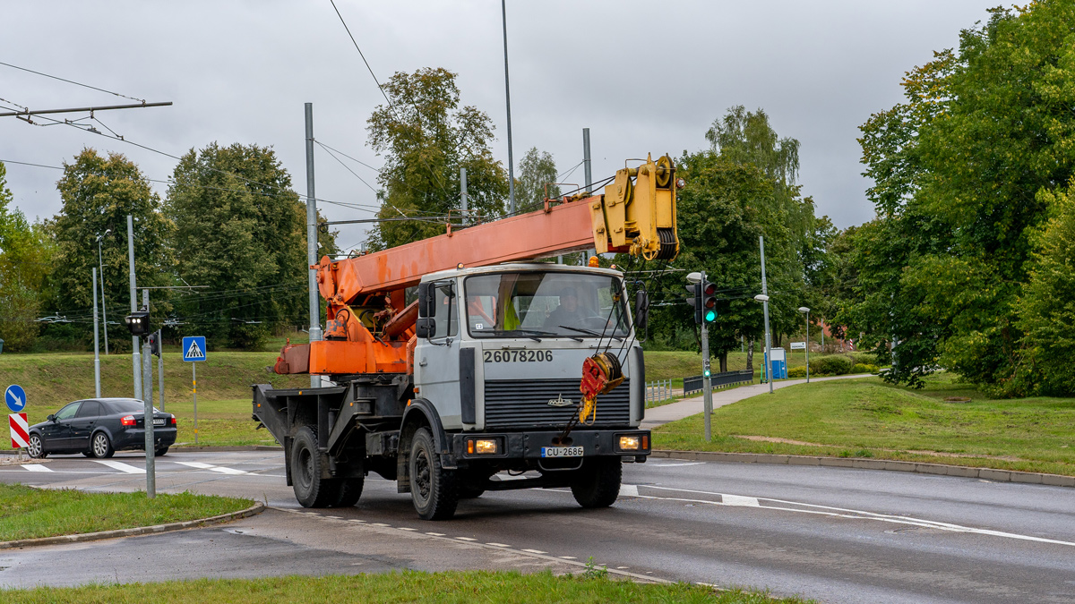 Латвия, № CU-2686 — МАЗ-5337 (общая модель)