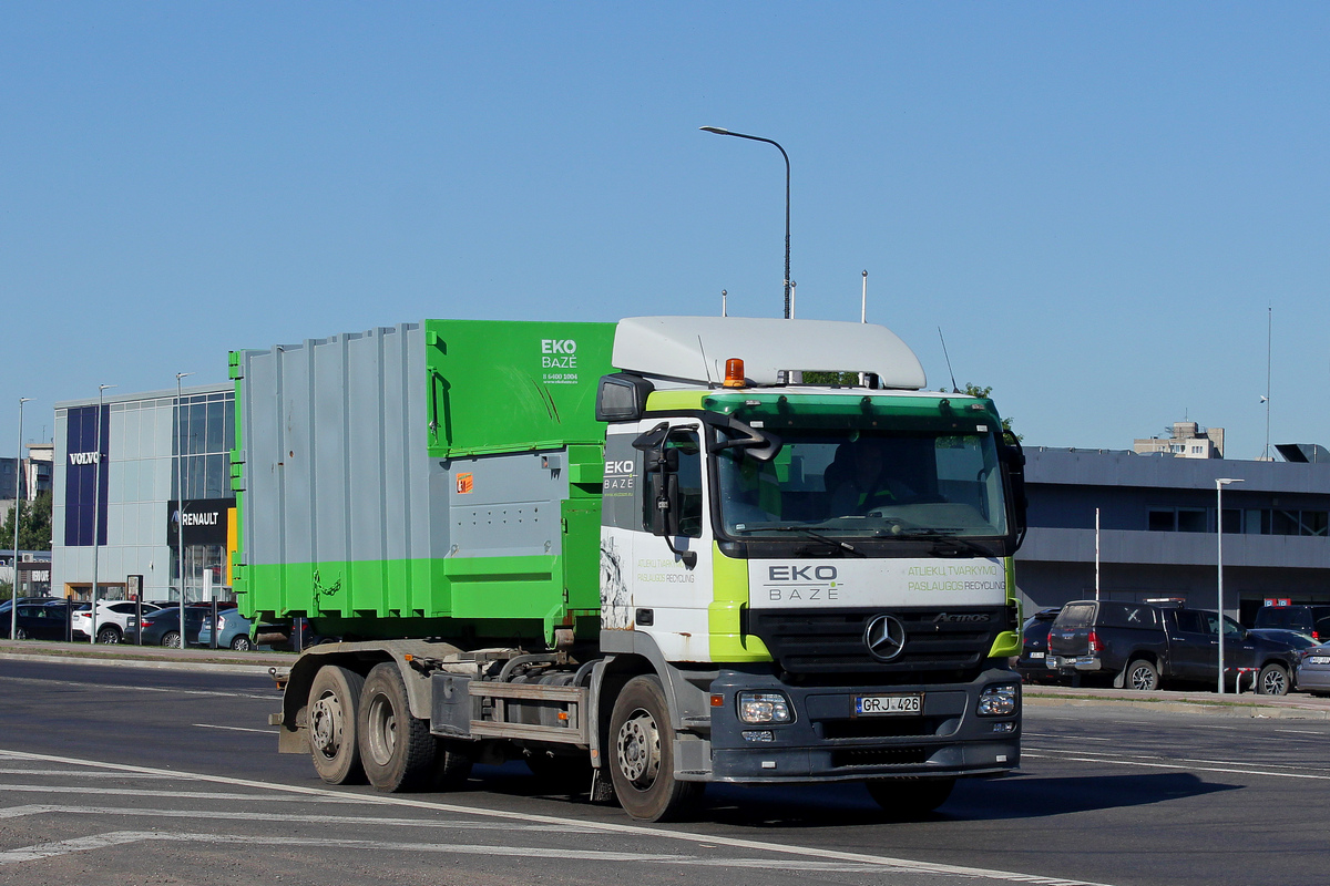 Литва, № GRJ 426 — Mercedes-Benz Actros ('2003)